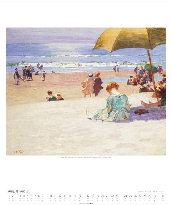 Produktbild Impressionismus Kalender 2026 (46 x 55 cm)