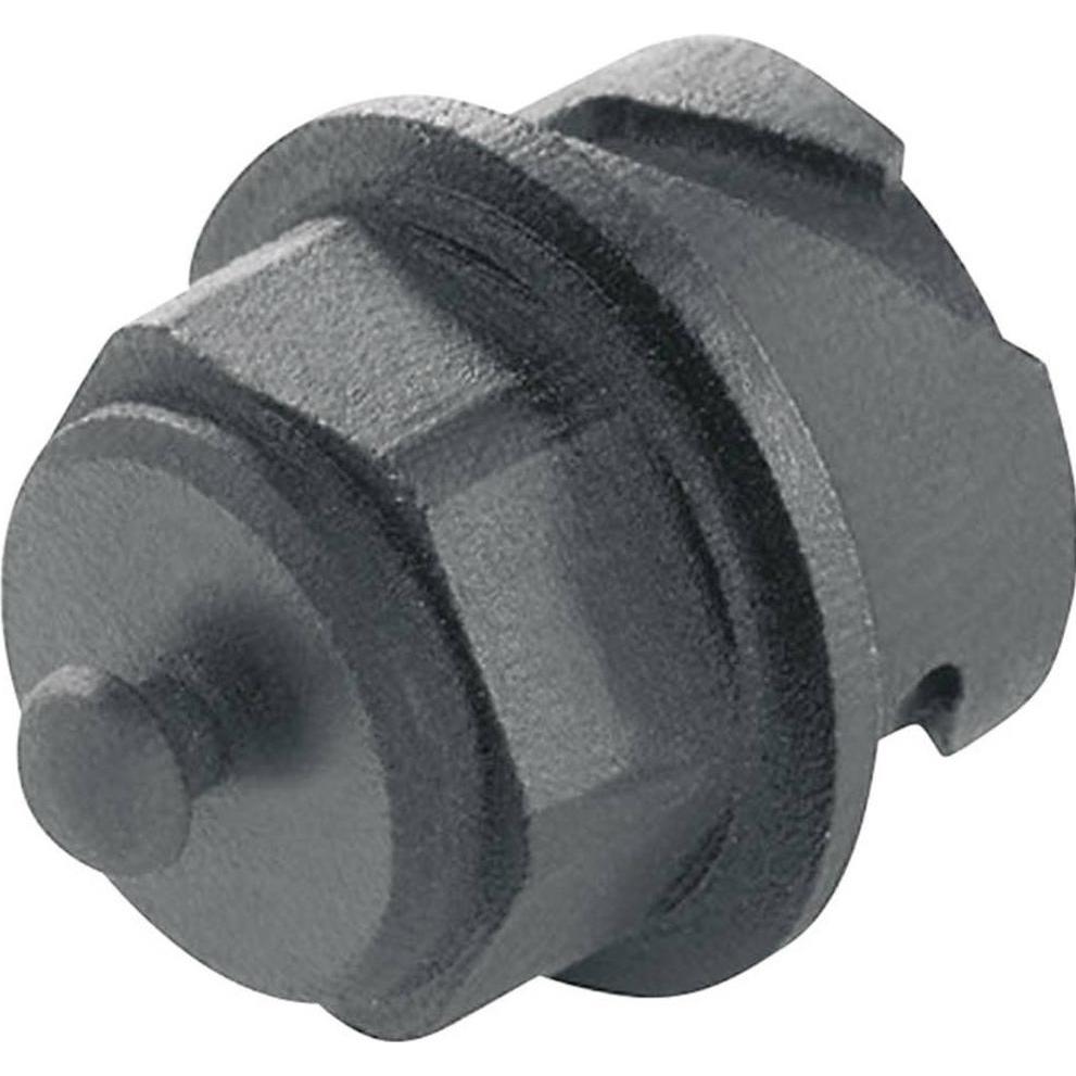 Telegärtner H80030A0000 Kunststoff Schwarz Deckel für elektronische Verbindung (S/UTP, CAT6e), Netzwerkkabel