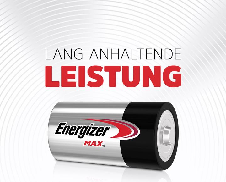 Produktbild Energizer Max Alkaline (2 Stk., C / Baby / LR14 / R14, 8000 mAh)