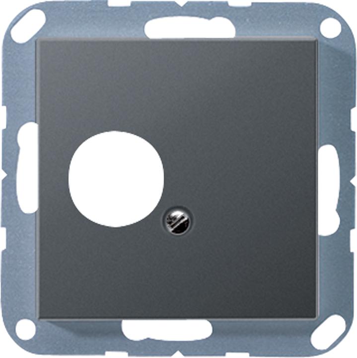 Actual product image JUNG Central plate LS 1f A anth mt Screwfitting A562-1BFANM