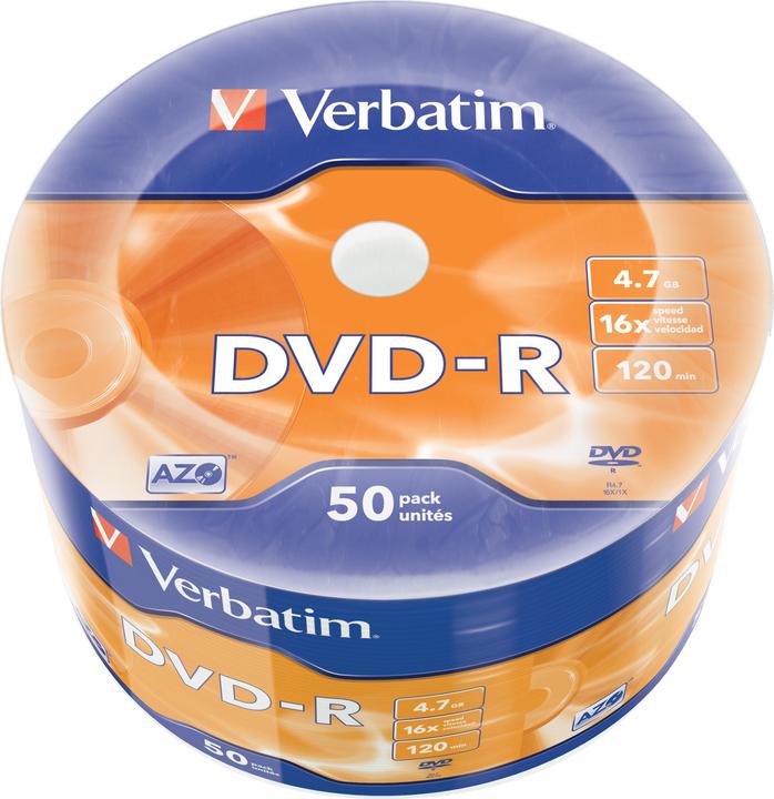 Produktbild Verbatim 50 x DVD-R (50x)