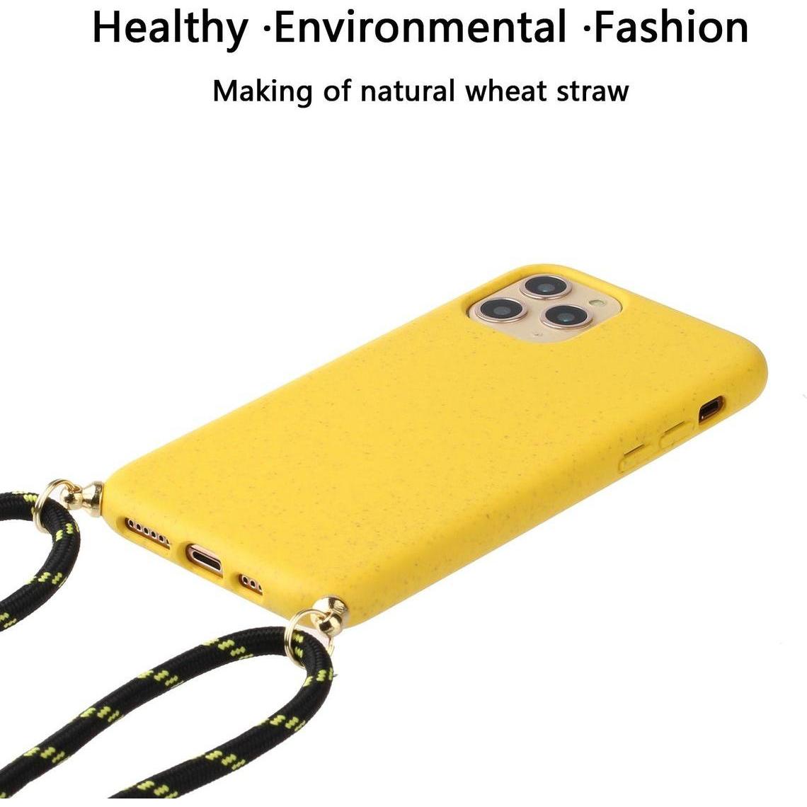 Thumbnail - König Design Handykette Hülle Handy Schutz für Apple iPhone 15 Pro Case Cover Bumper Etuis, Handykette, Gelb