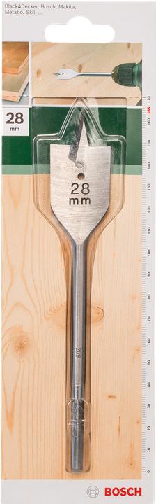 Actual product image Bosch Zubehör Flat milling drill, hexagonal D= 28.0 mm L= 165 mm (28.0 mm)