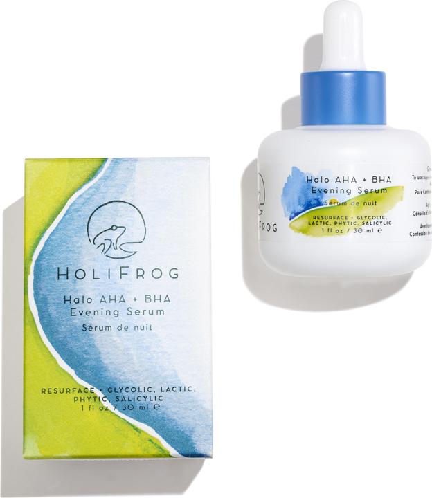 Actual product image HoliFrog Halo AHA+BHA Evening Serum 30 ml (30 ml)