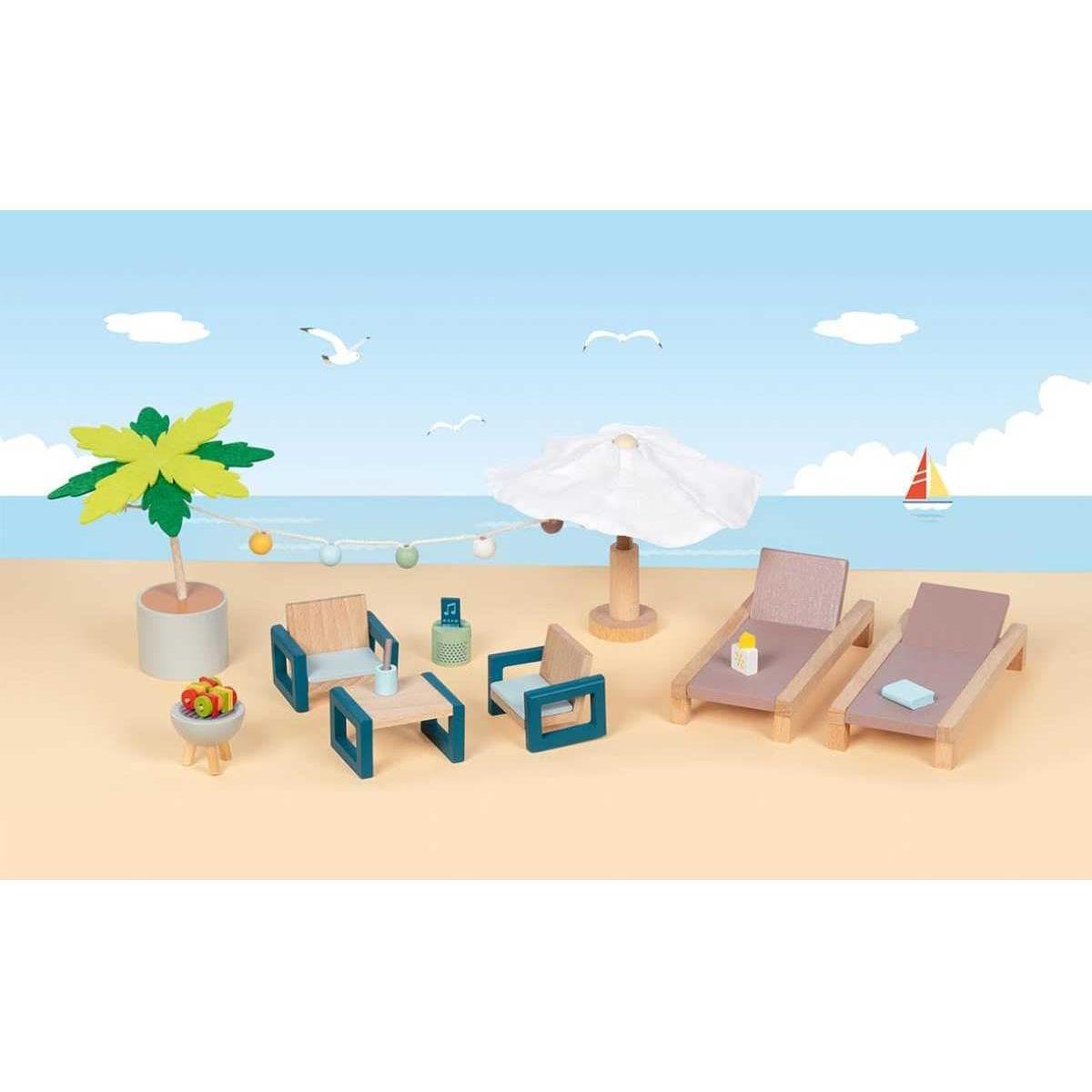 Thumbnail - Goki Outdoor Möbel Set Mallorca