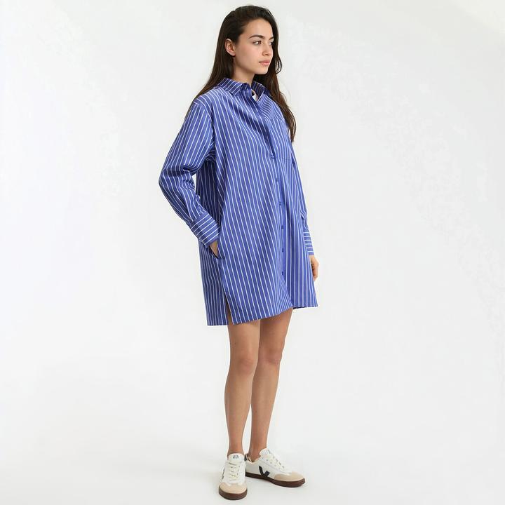 Image du produit La Redoute Collections Gerades gestreiftes Kleid (S)