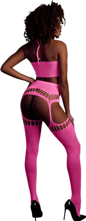 Produktbild Ouch! Two Piece with Crop Top and Stockings (One Size)