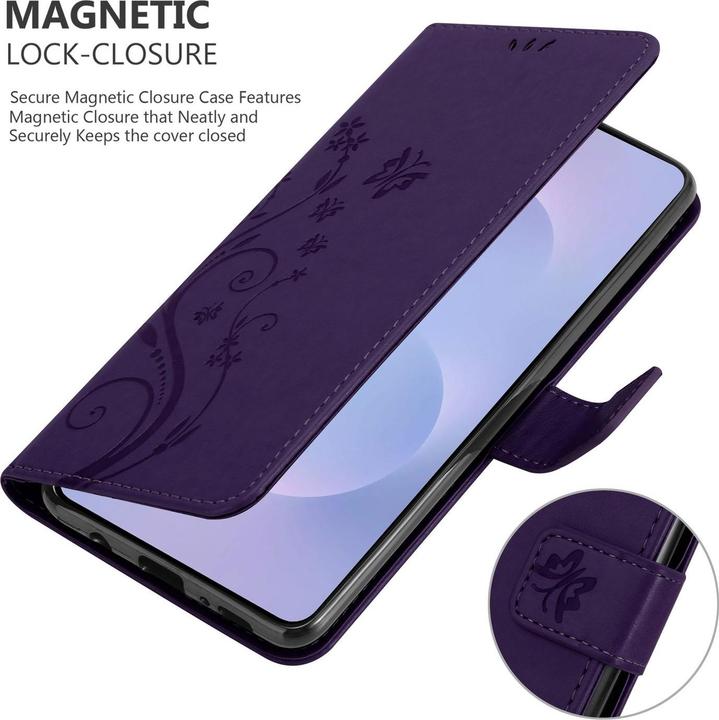 Produktbild Cadorabo Samsung Galaxy S25 Edge Hülle Blumen Muster (Samsung Galaxy S25 Edge)