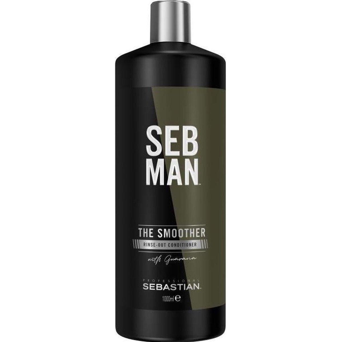 Sebastian, Conditioner, SEB MAN - The Smoother Rinse-Out Conditioner (1000 ml)