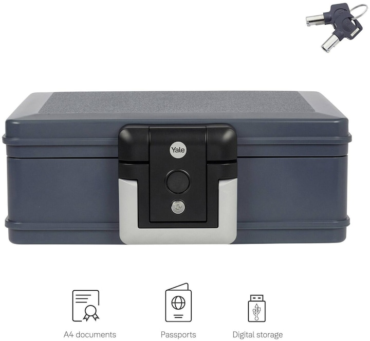 Actual product image Yale Fire and water chest (6.90 l)