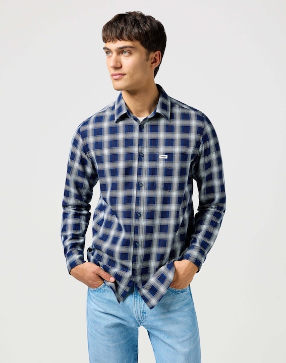 Produktbild Wrangler Langarmhemd 1 Pkt Shirt (S)