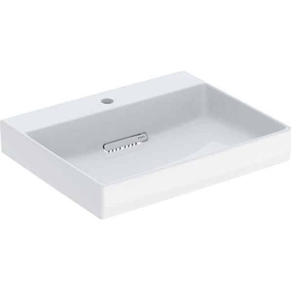Geberit, Waschbecken, ONE Waschtisch Abgang horizontal, 60x14,2x48cm, 505.03 (480 mm, 600 mm)