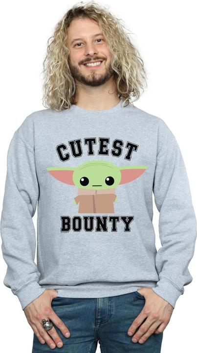 Immagine prodotto Star Wars The Mandalorian Cutest Bounty Felpa Uomo (4XL)