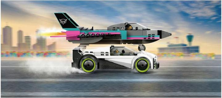Actual product image LEGO Düsenflieger vs. Rennauto (60489, LEGO City)