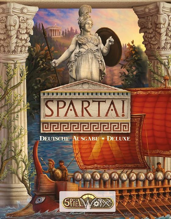 Image du produit Spielworxx SPWD0009 - Sparta, jeu de plateau, pour 1-2 joueurs, à partir de 14 ans (FR edition) (Allemand)