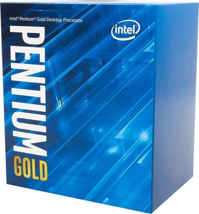 Produktbild Intel CPU||Pentium|G6400|Comet Lake|4000 MHz|Cores 2|4MB|Socket LGA1200|58 Watts|GPU UHD 610|BOX|BX80 (LGA 1200, 4 GHz, 2 -Core)