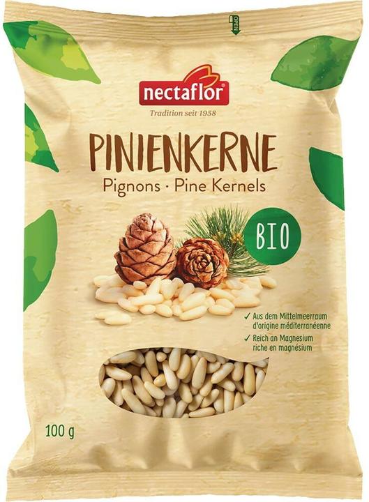 Actual product image Nectaflor Organic pine nuts 100g (100 g)