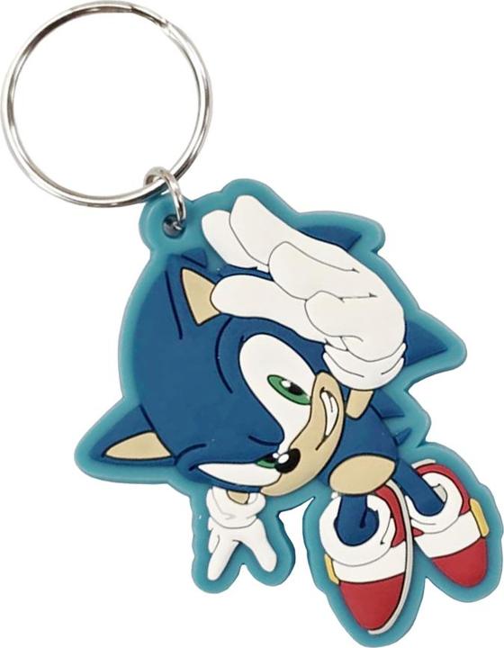Actual product image Sonic The Hedgehog Reach PVC Keyring