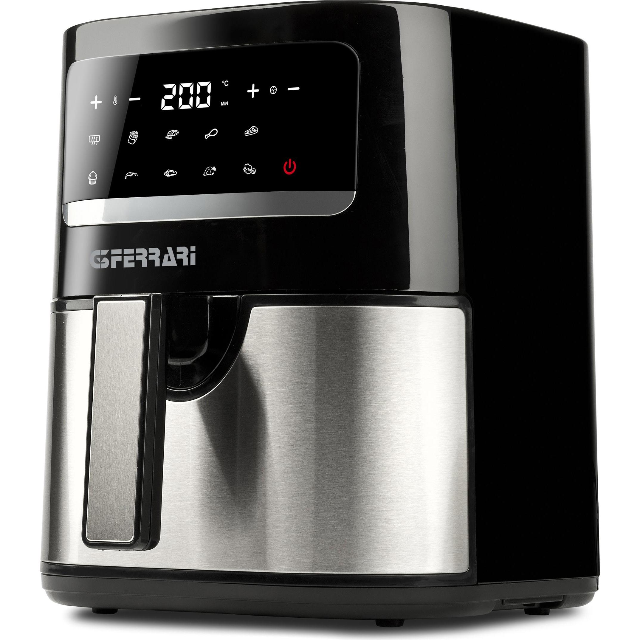 G3 Ferrari G10175 Kapazität der Heissluftfritteuse, Fritteuse, Schwarz