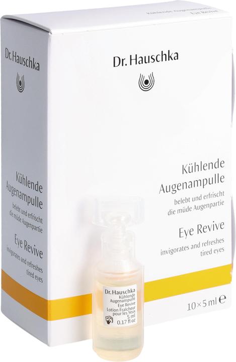 Dr. Hauschka Kühlende Augenampulle 10 x 5 ml (Augenpflege Serum, 50 ml)