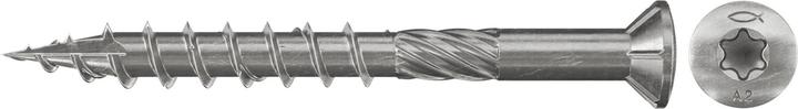 Actual product image Fischer 660605 Decking screws 5 mm 50 mm Torx stainless steel 500 pcs (660605) (500 Screws per piece)