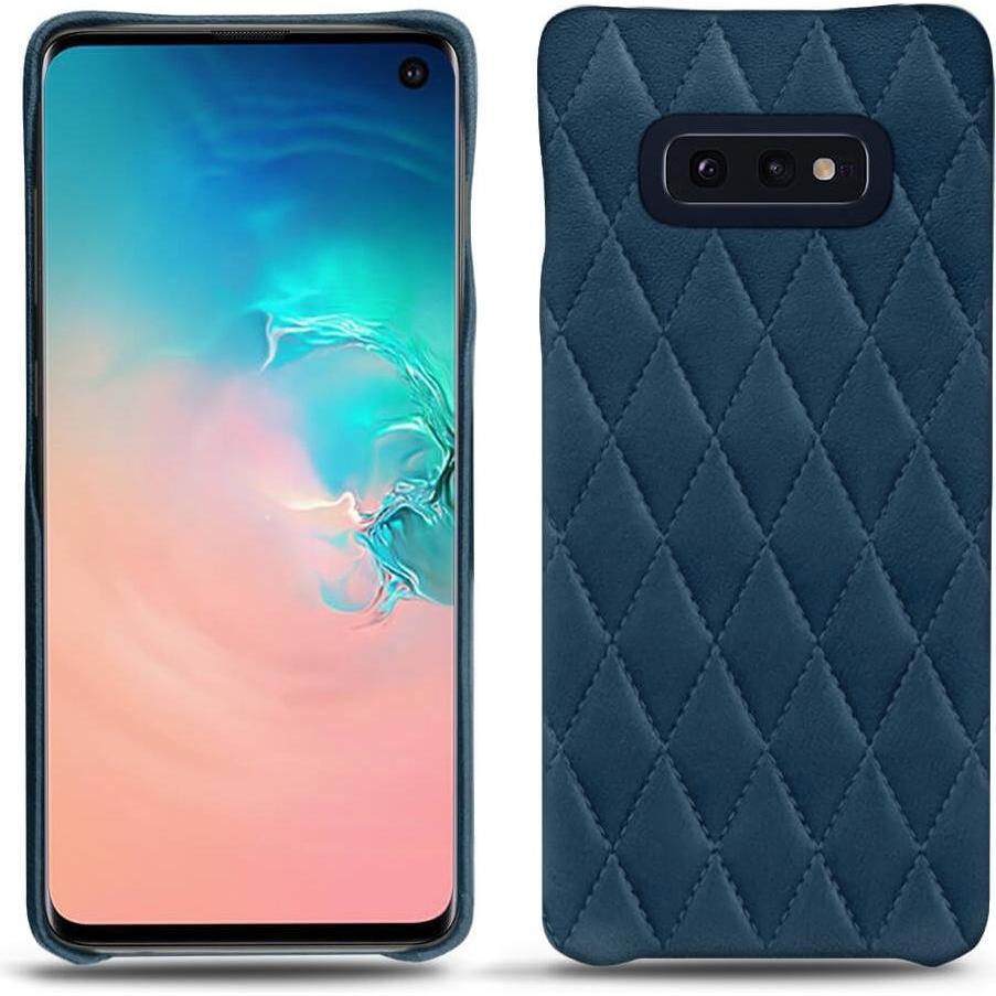Noreve Lederschutzhülle (Samsung Galaxy S10e), Smartphone Hülle, Blau