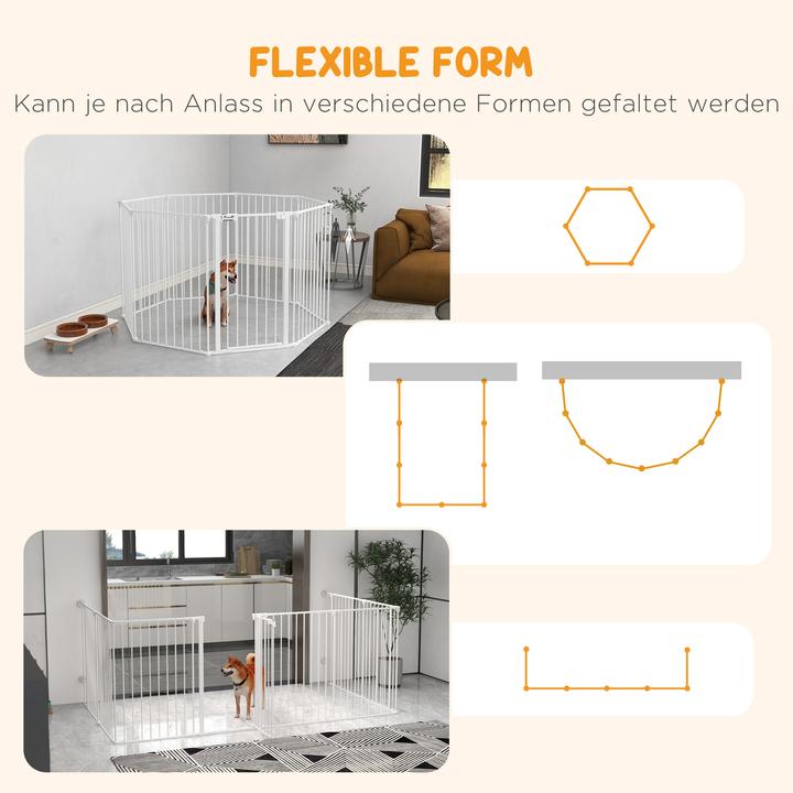 Produktbild PawHut Freilaufgehege mit 8 Elementen