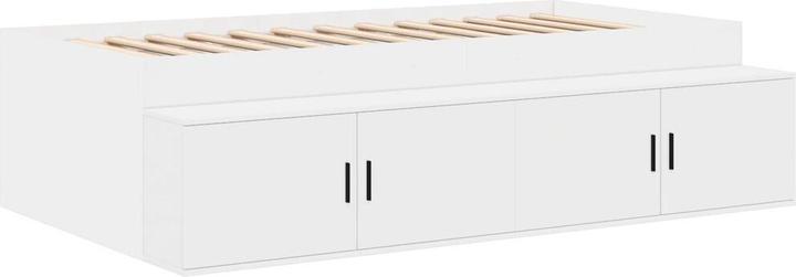 Actual product image VidaXL Storage bed frame white 90x200 cm (90 x 200 cm)
