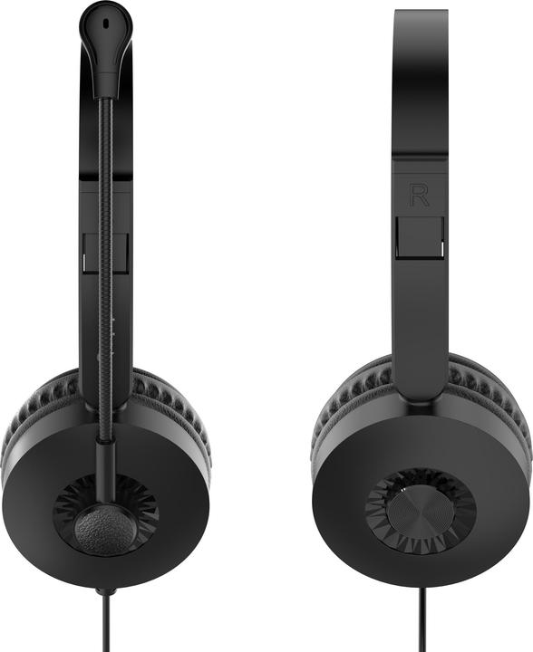 Actual product image equip Stereo-Headset Wired mit Mikro USB-A 2.00m schwarz (Cable, USB-A)