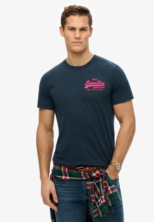Image du produit Superdry T-shirt décontracté Vintage Logo brodé (L)