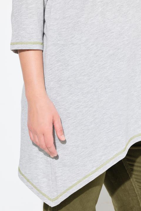 Immagine prodotto Ulla Popken Shirt, Stickerei, A-Linie, Rundhals, 3/4-Arm (42, 44)