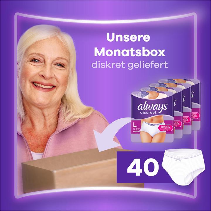 Produktbild Always Discreet (40 x, Large)