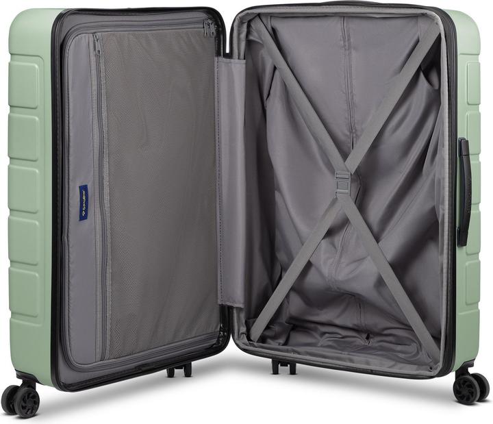 Produktbild Saxoline Miami 4 Rollen Kofferset 2-teilig mit Dehnfalte