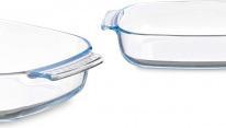 Vivalto Rechteckige Borosilikat-Schale mit Griffen 3800ml