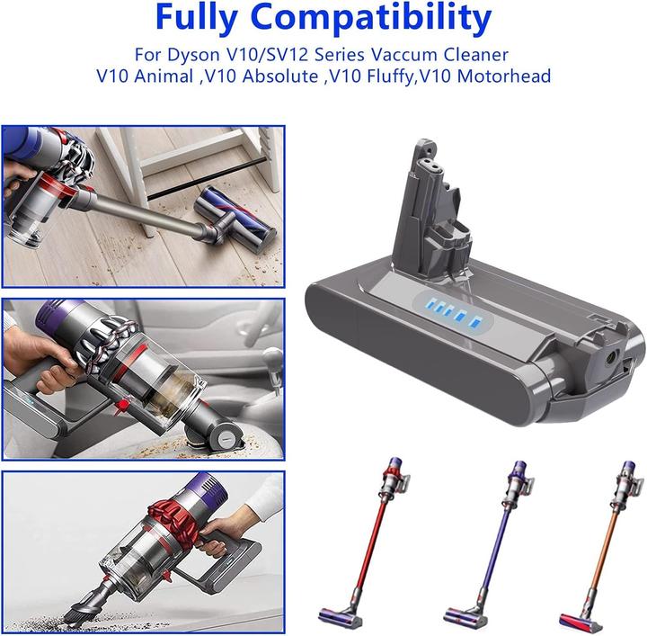 Produktbild Battool V10 Akku SV12 Ersatzakku Akku fuer Dyson