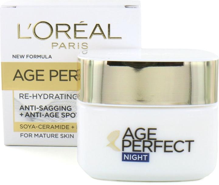 Actual product image L'Oréal Paris Age Perfect Re-Hydrating Cream Night (50 ml, Night cream)