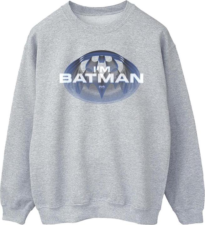 Actual product image Mens The Flash I'm Batman Sweatshirt (S)
