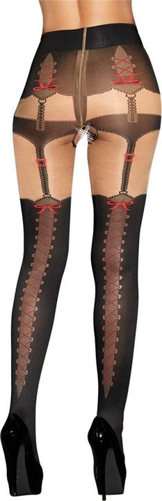 Produktbild Cottelli Collection Straps-Strumpfhose (L)