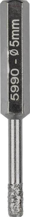 Actual product image wolfcraft wolfcraft 1 Diamant-Bohrer S=6-kt. ø5mm (5 mm)