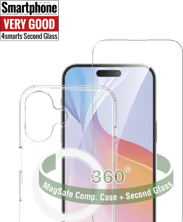 Productafbeelding 4smarts 360° premium beschermingsset (1 Pcs., Apple iPhone 16)