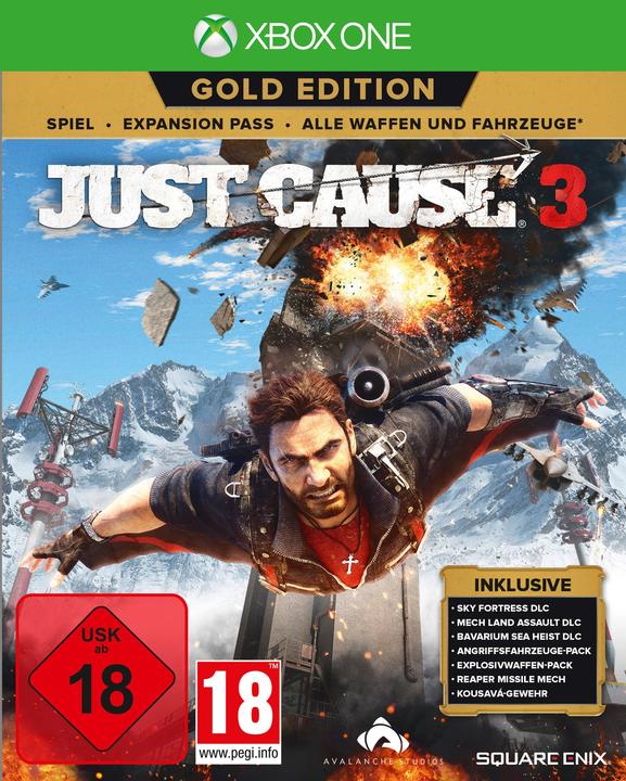 Image du produit Square Enix Just Cause 3 - Édition Or (Xbox One X, Xbox Series X, Multilingue)