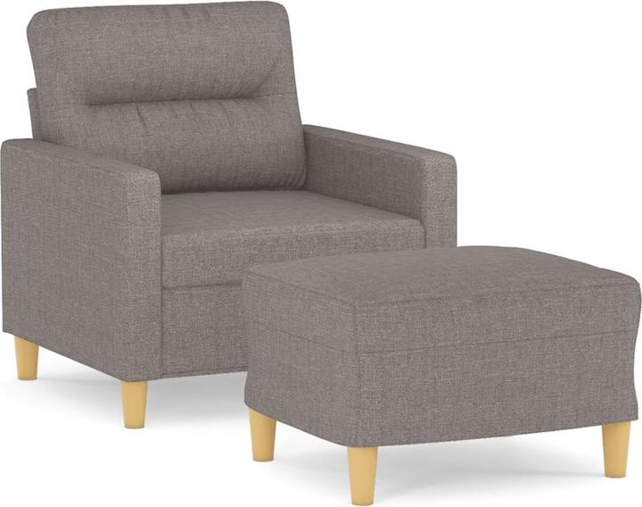 Produktbild vidaXL Sessel mit Hocker