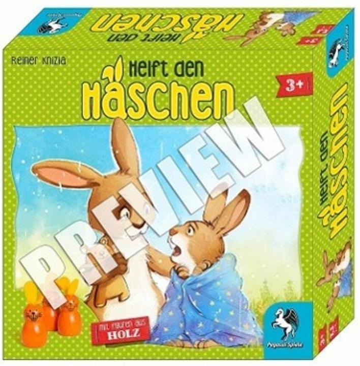 Produktbild Pegasus Hopp Hopp Häschen (Deutsch, 2 - 5 Spieler)