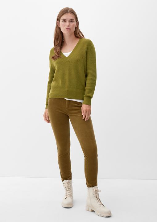 Image du produit s.Oliver Strickpullover Pullover mit V-Ausschnitt (46)