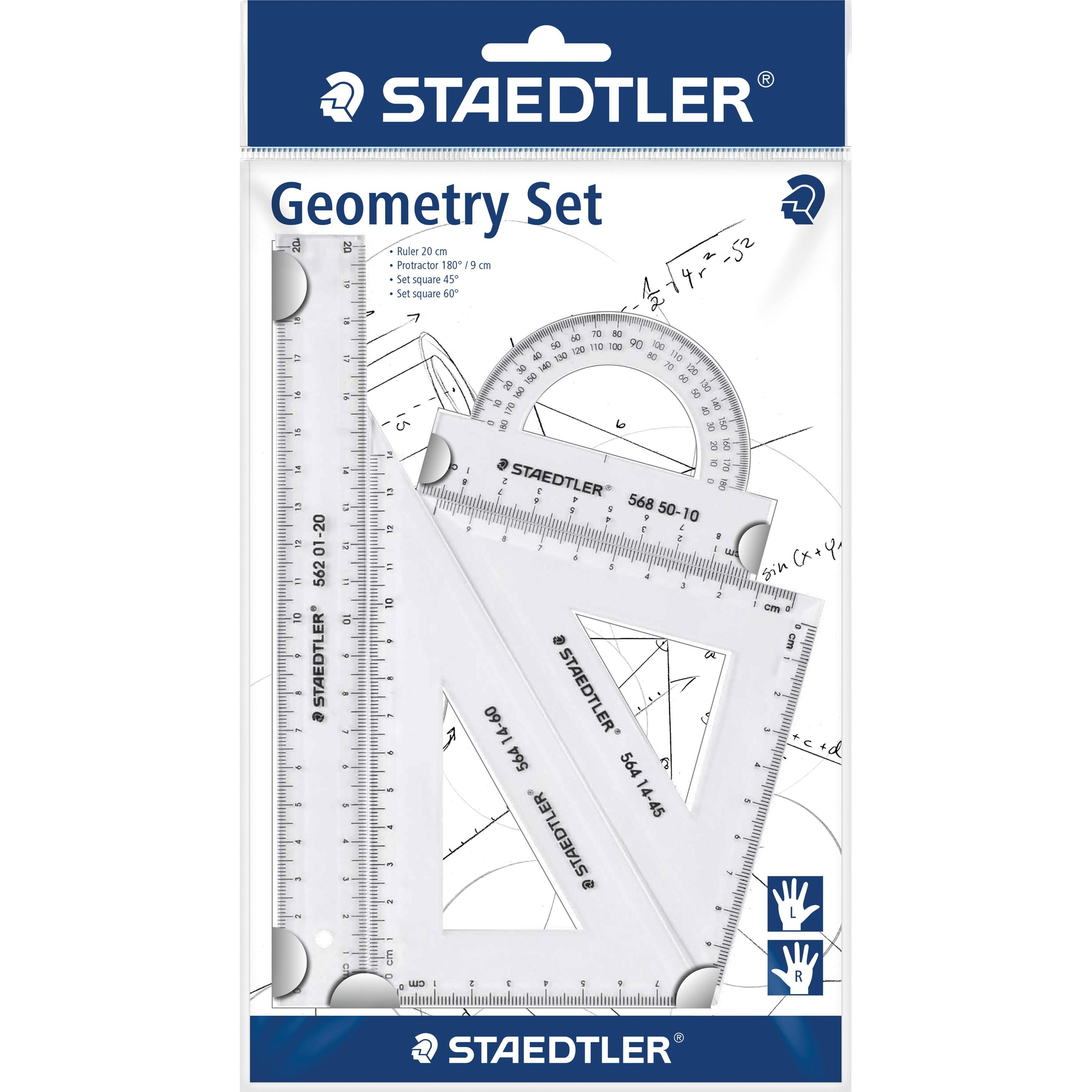 Staedtler, Lineal, Geometrieset (297 mm)