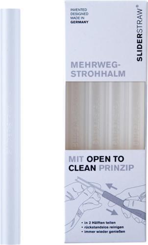 Actual product image SliderStraw Drinking Straw 4 pieces 15 cm (4 x)