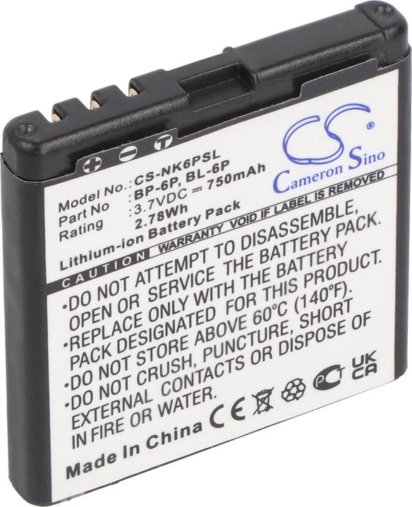 Actual product image Nokia Akku 6500 classic, BL-6P