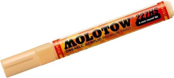 Actual product image Molotow Permanent marker One4All 227 HS refillable 4mm sahara beige pastel (1x)