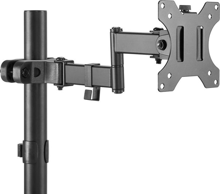 Image du produit Maclean MC-984 LED LCD Monitor Arm Bracket for Pole Mounting 8kg 28-60mm Extendable Folding 17-32" (bras (Barre, Tables, 32", 8 kg)