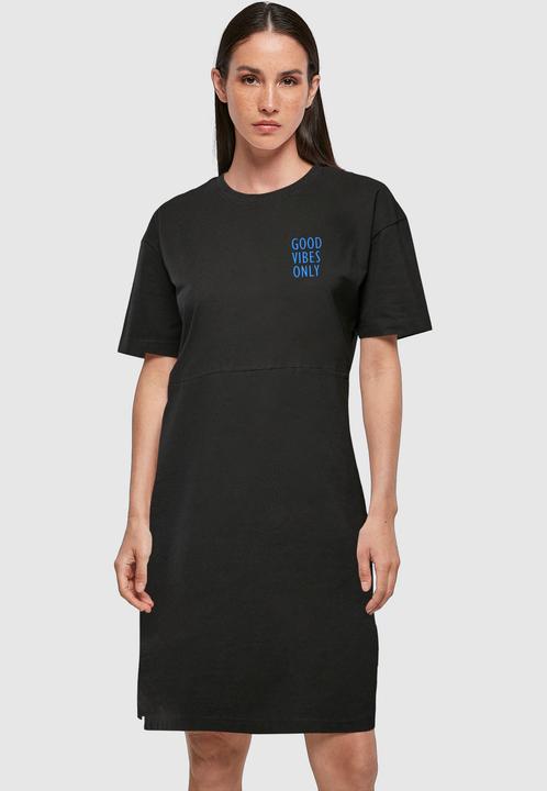 Image du produit Merchcode Ladies Good Vibes Only Oversized Slit Tee Dress - 118131 (L)